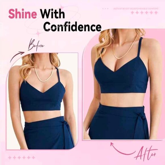 Ultra Push up Sticky Bra Pads, Size Medium in Beige - Picture 6 of 8